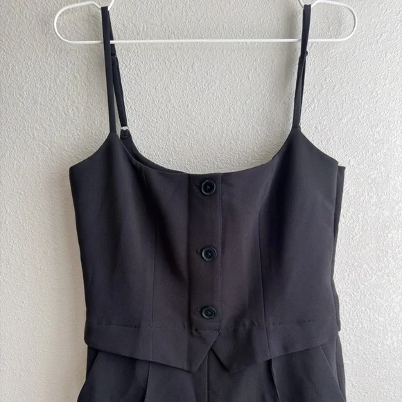 PISTOLA Marcia Tailored Black Jumpsuit - Picture 5 of 11